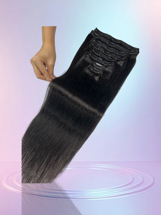 MIRAILACES™ Straight Clip-In Hair Extensions